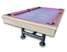 Signature Marshall Silver Mist Pool Dining Table: Warehouse Clearance